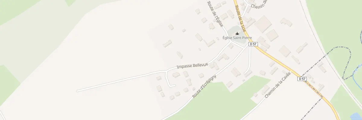 Plan du 148 Imp Bellevue à Vassonville