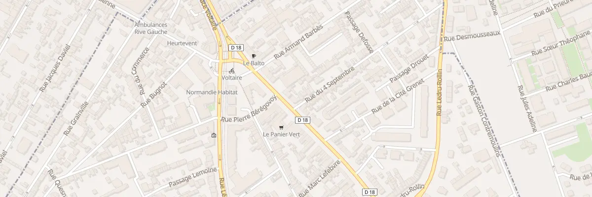 Plan du 15 Rue Pierre Corneille à Sotteville-lès-Rouen