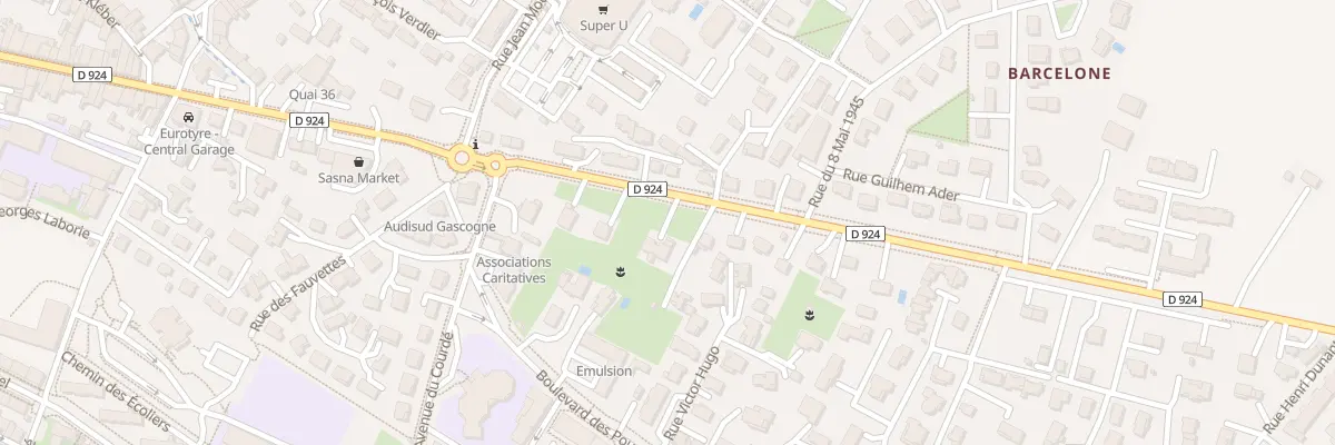 Plan du 5 Rte de Toulouse à L’Isle-Jourdain