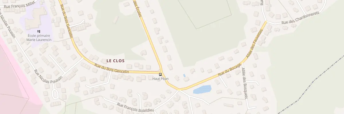 Plan du 21 Rue des Ecoles à Saint-Sébastien-de-Morsent