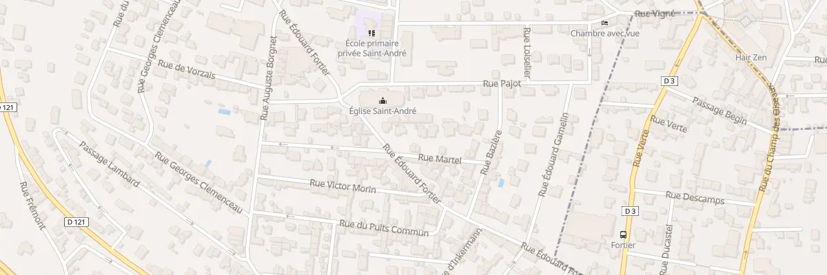 Plan du 10 Rue Martel à Mont-Saint-Aignan