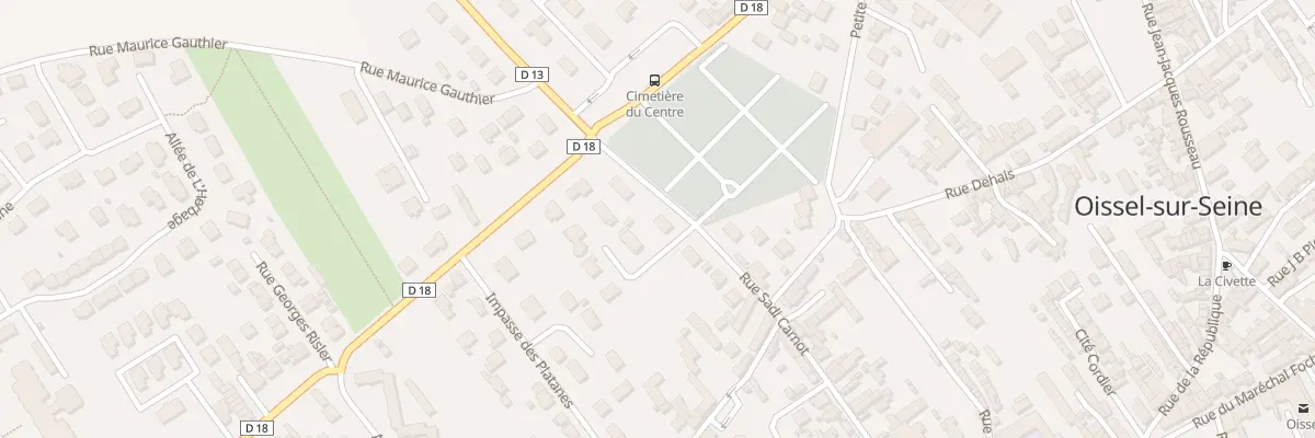 Plan du 67 Rue Sadi Carnot à Oissel-sur-Seine