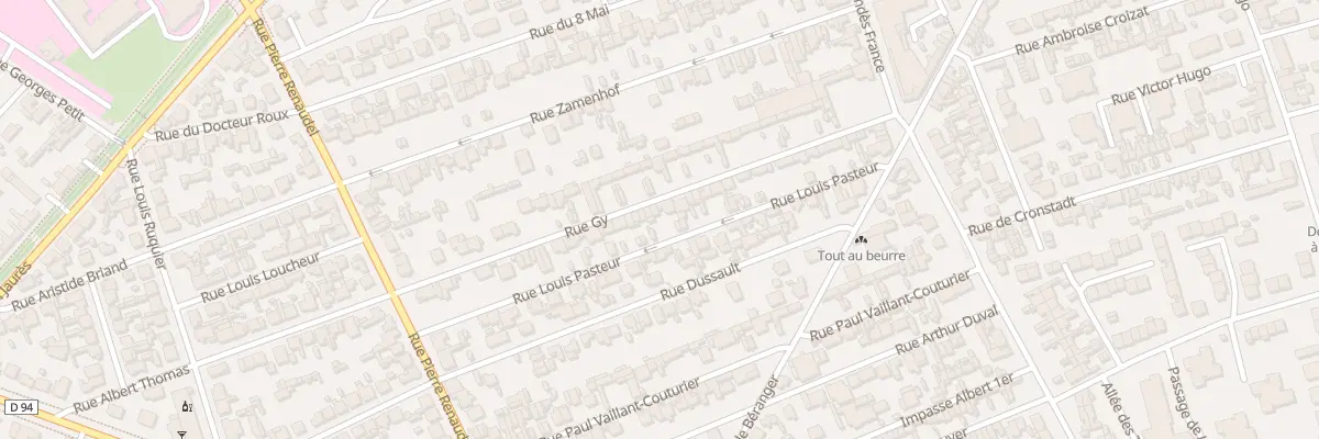 Plan du 42 Rue Pasteur à Sotteville-lès-Rouen