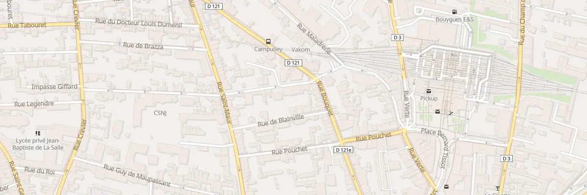 Plan du 17 Rue de Campulley à Rouen