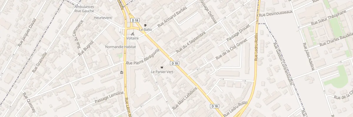 Plan du 19 Rue Pierre Corneille à Sotteville-lès-Rouen