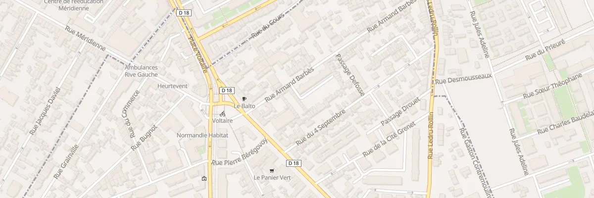 Plan du 79 Rue Armand Barbes à Sotteville-lès-Rouen