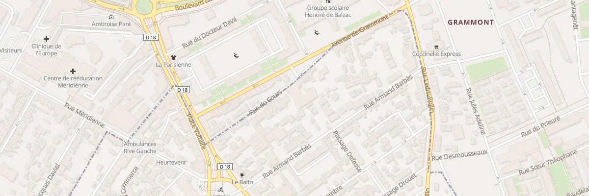 Plan du 29 Rue du Cours à Sotteville-lès-Rouen