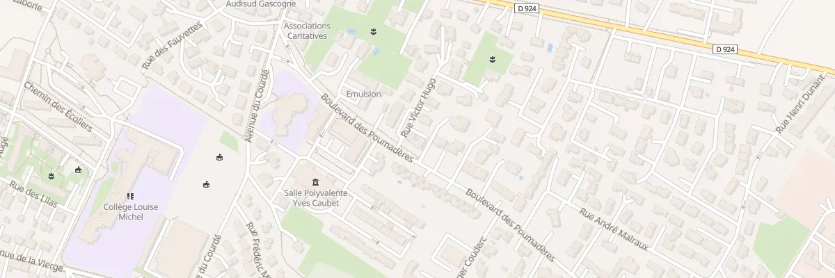 Plan du 1 Rue Victor Hugo à L’Isle-Jourdain