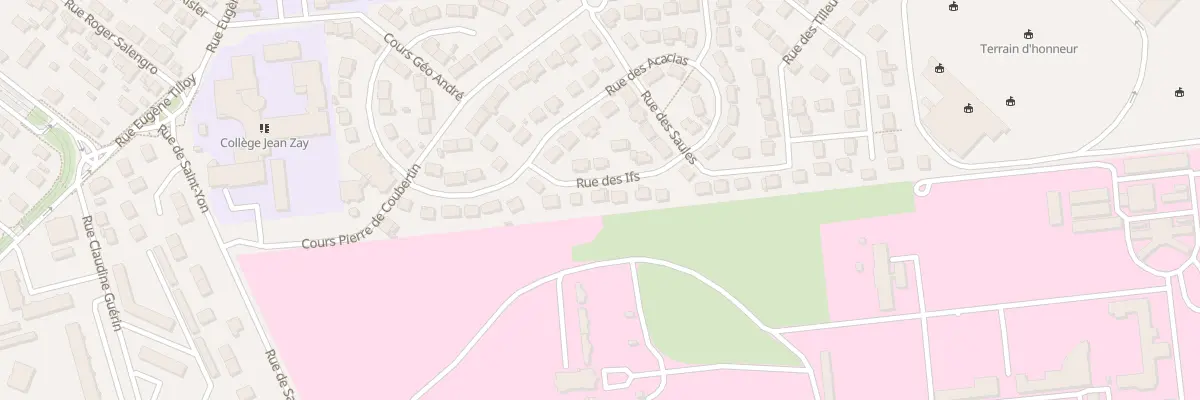 Plan du 8 Rue des Ifs à Sotteville-lès-Rouen