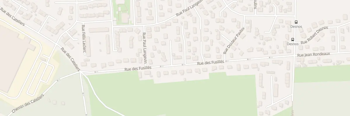 Plan du 44 Rue des Fusillés à Saint-Étienne-du-Rouvray