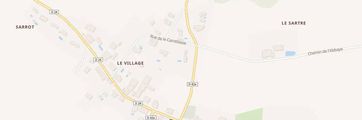 Plan du 9003 Village à Garac