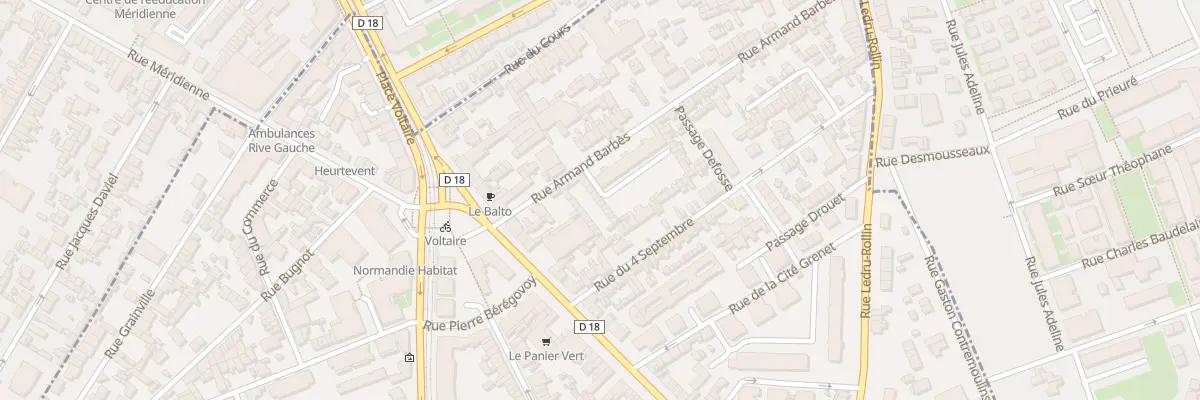 Plan du 81 Rue Armand Barbes à Sotteville-lès-Rouen