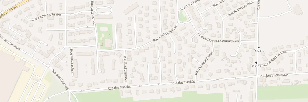 Plan du 32 Rue des Fusillés à Saint-Étienne-du-Rouvray