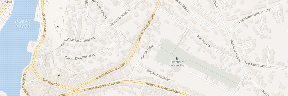 Plan du 52 Rue de la Cite de Limes à Dieppe