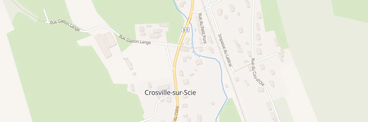 Plan du 26 Rte du Cidre à Crosville-sur-Scie