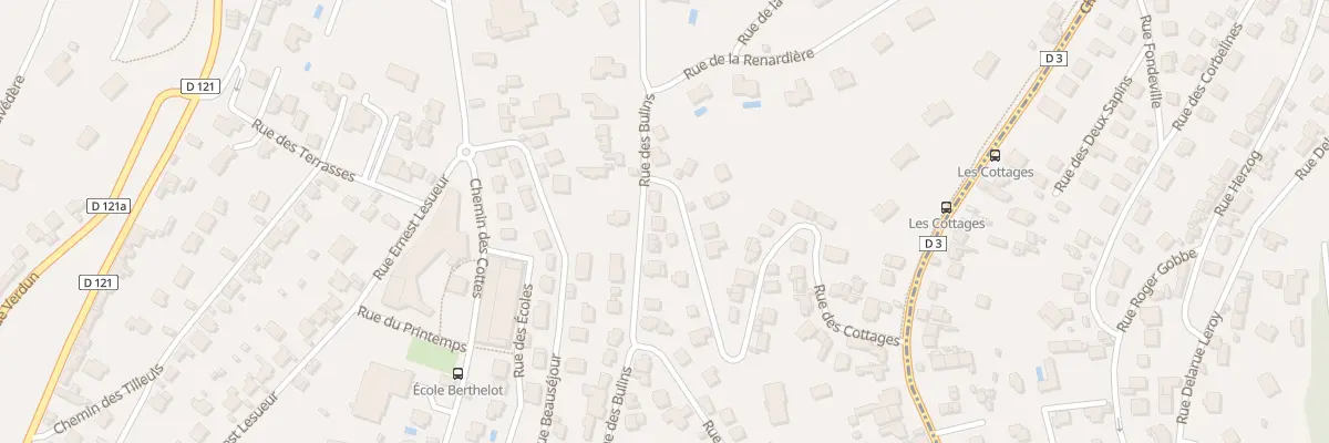 Plan du 36 Rue des Bulins à Mont-Saint-Aignan