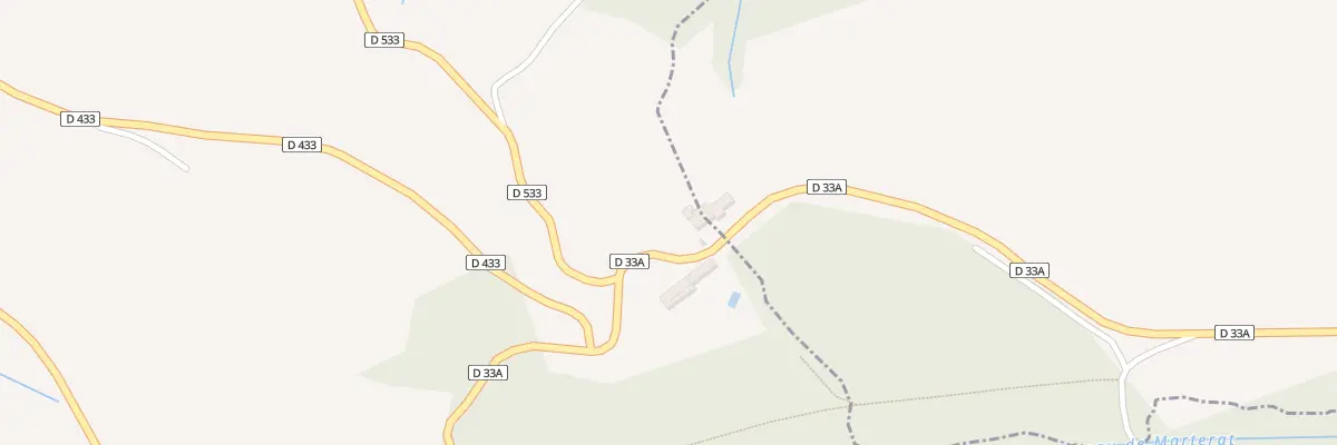 Plan du 58 Clot de Parde et Cap Mandr à Montgauch