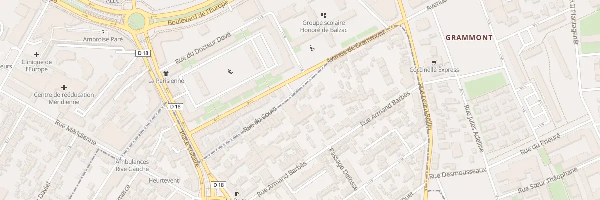 Plan du 26 Rue du Cours à Sotteville-lès-Rouen