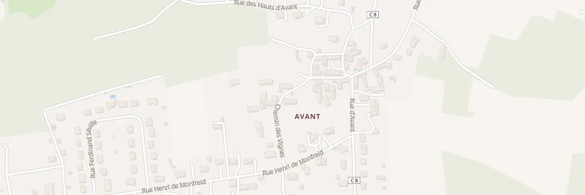 Plan du 4 Che des Vignes au Blanc