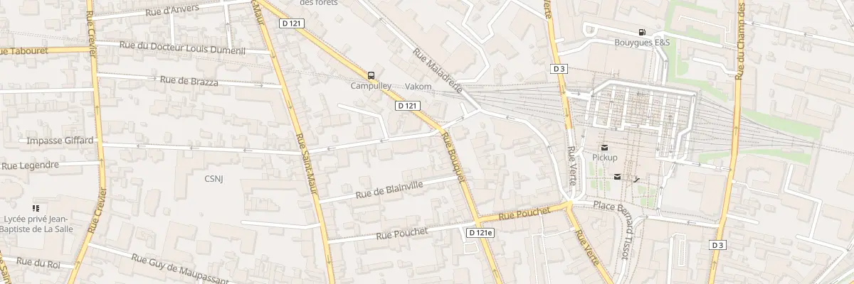 Plan du 13 Rue de Campulley à Rouen