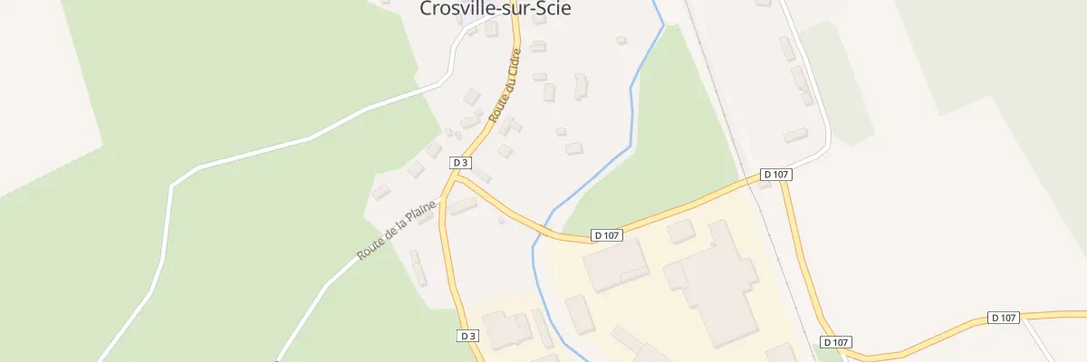 Plan du 1 Rte de la Linerie à Crosville-sur-Scie