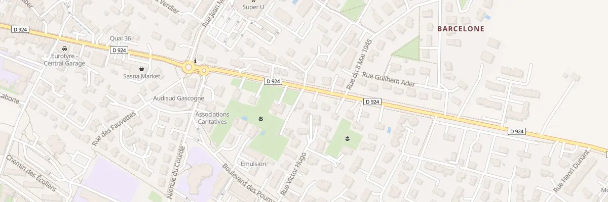 Plan du 9 Rte de Toulouse à L’Isle-Jourdain