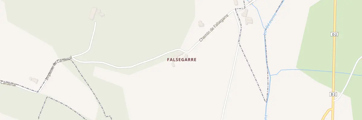 Plan du 5003 Falsegarre à Bouloc-en-Quercy
