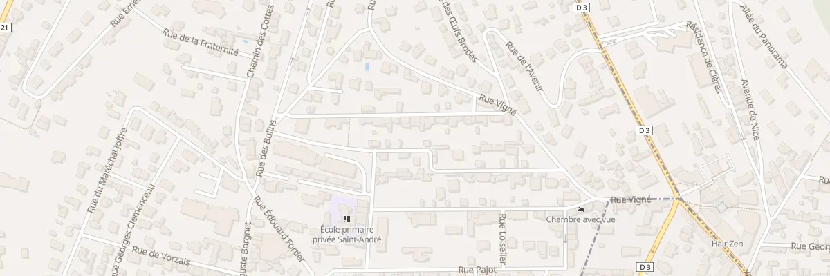 Plan du 19 Rue Saint Vincent à Mont-Saint-Aignan