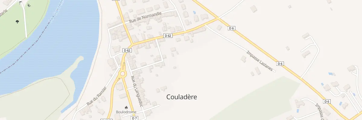Plan du 22 Rue du Comminges à Couladère