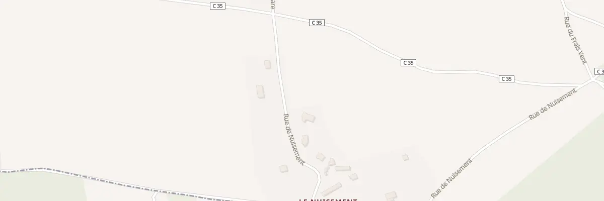 Plan du 14 Rue de Nuisement à Brosville
