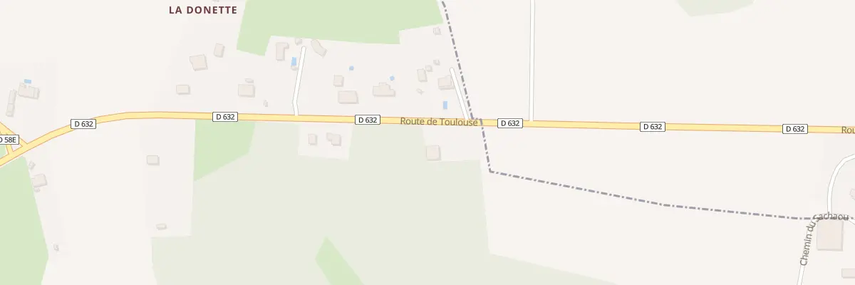 Plan du 5001 Borde Clare à Bragayrac