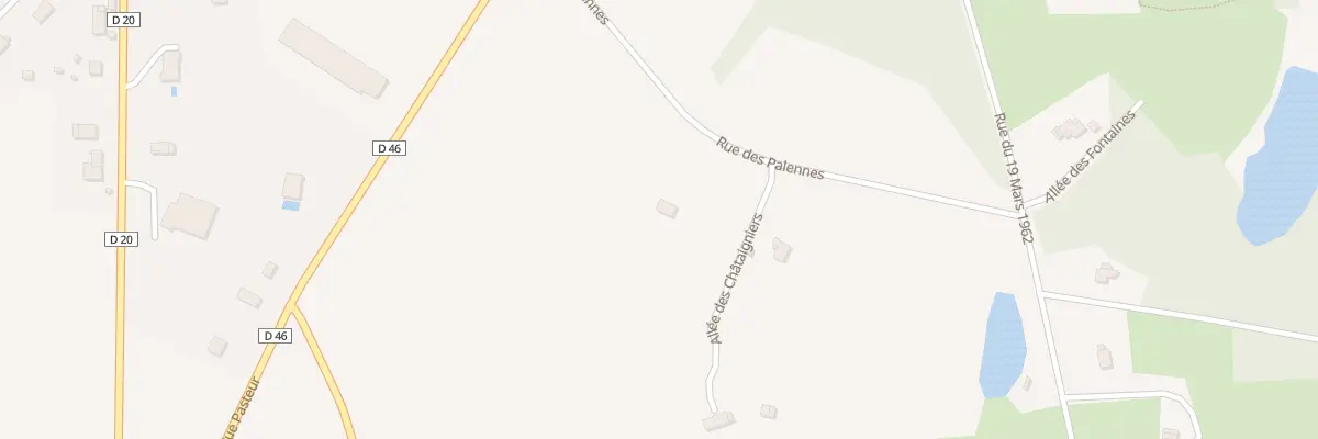 Plan du 18 Rue des Palennes à Flavignac