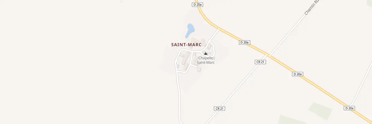 Plan du 5215 Saint Marc à Douadic