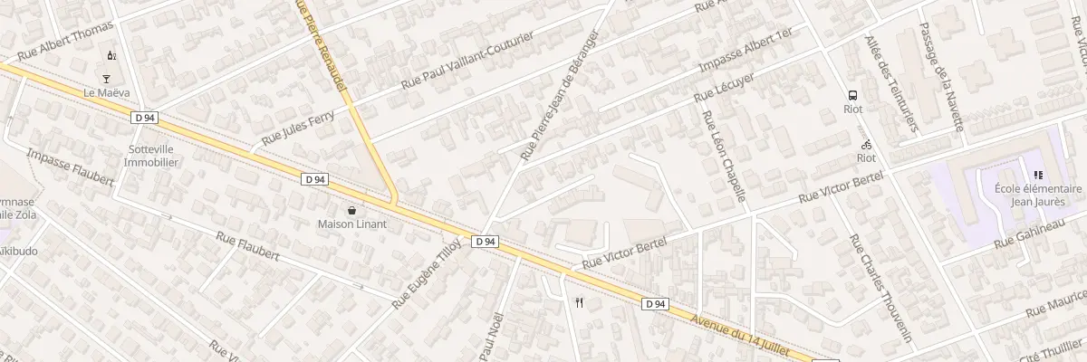 Plan du 65 Rue Lecuyer à Sotteville-lès-Rouen