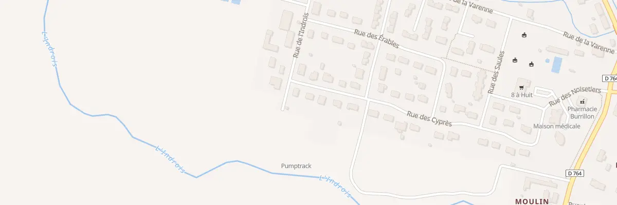 Plan du 3 Rue des Cyprés à Genillé