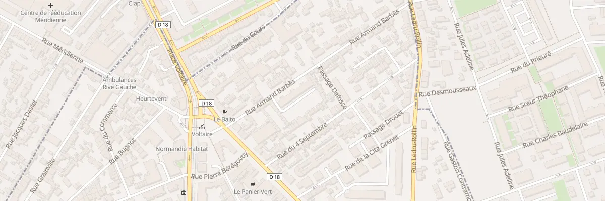 Plan du 65 Rue Armand Barbes à Sotteville-lès-Rouen