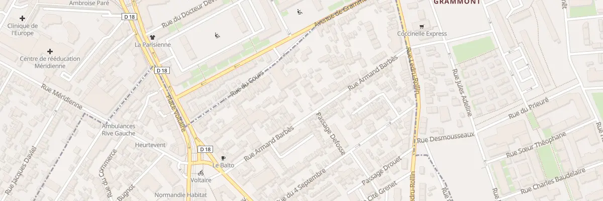 Plan du 44C Rue Armand Barbes à Sotteville-lès-Rouen