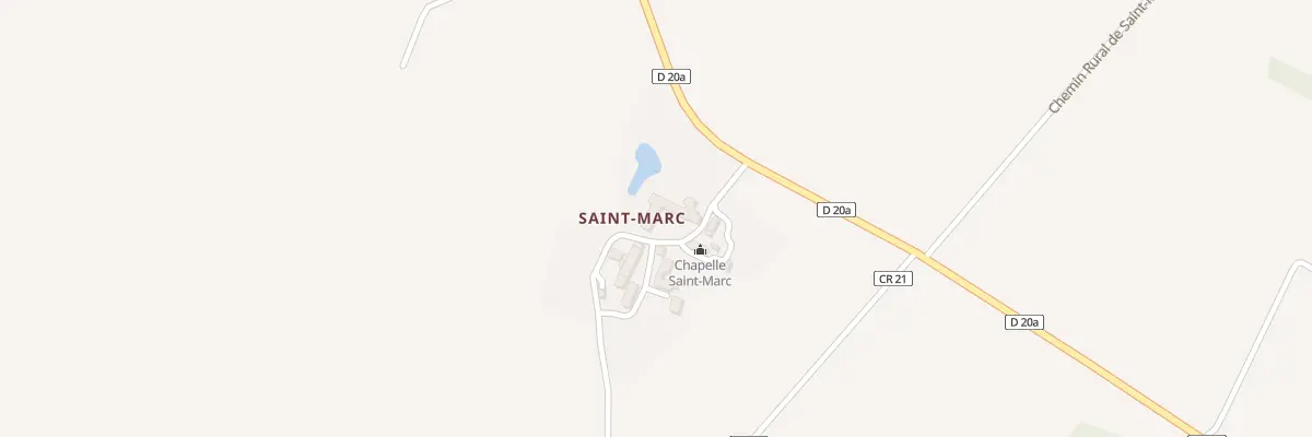Plan du 5218 Saint Marc à Douadic