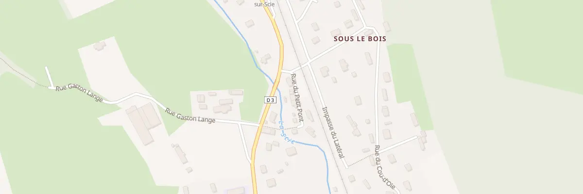 Plan du 4 Rue du Petit Pont à Crosville-sur-Scie