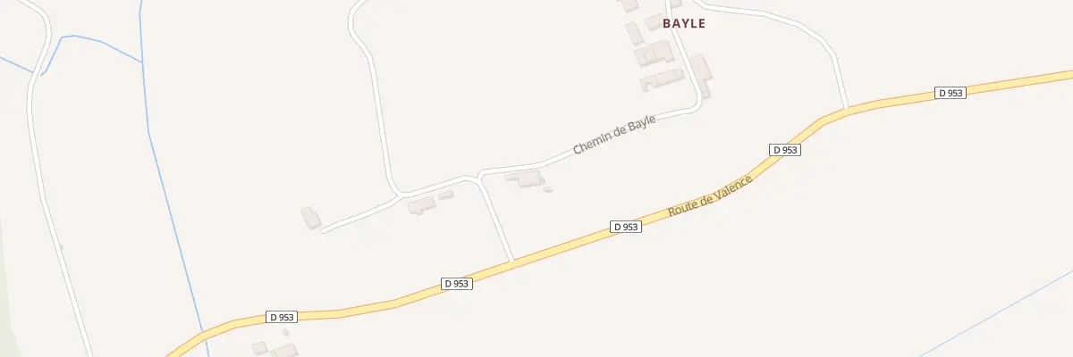 Plan du 32 Che de Bayle à Montagudet