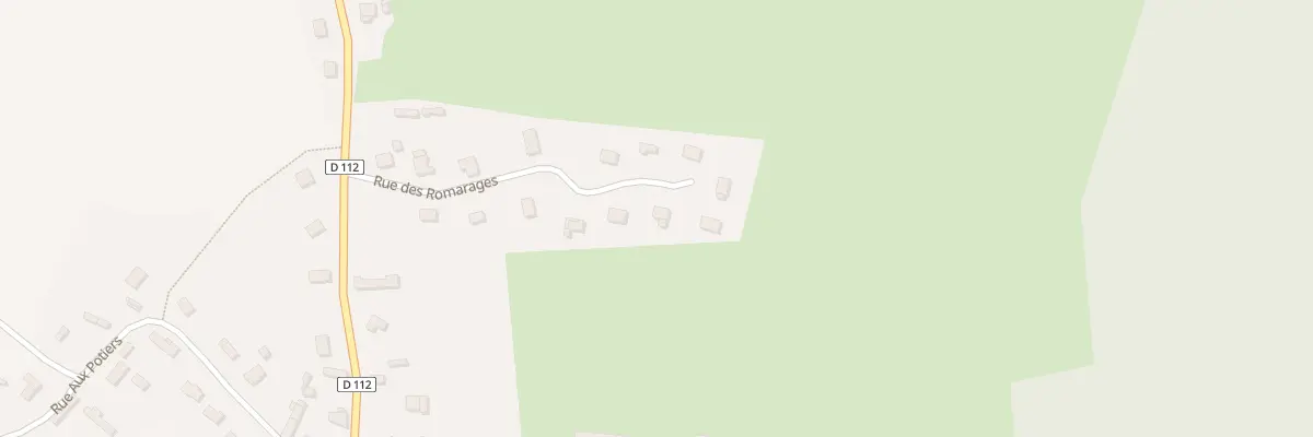 Plan du 12 Rue des Romarages à Terres de Bord