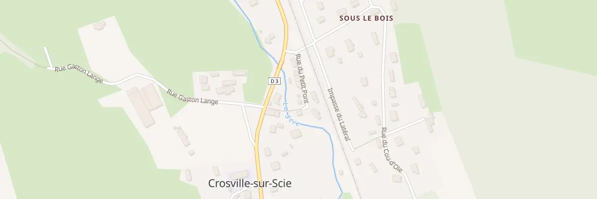 Plan du 5053 Village à Crosville-sur-Scie