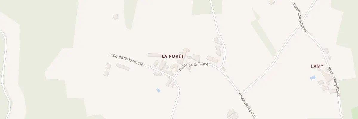 Plan du 56 La Faurie à Meyrals