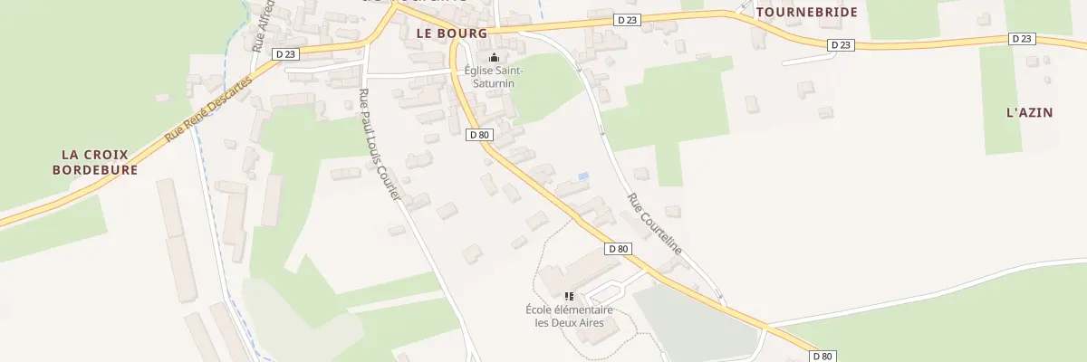 Plan du 13 Rue Ronsard à Souvigny-de-Touraine