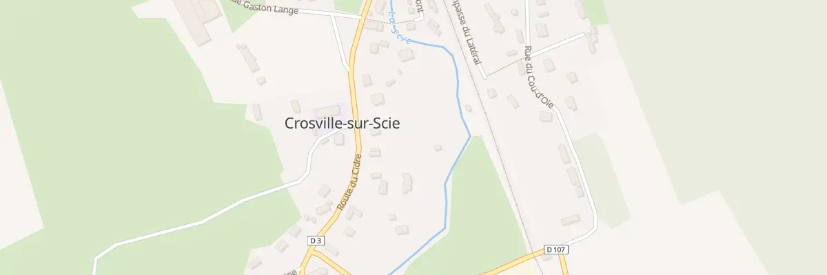 Plan du 20 Rte du Cidre à Crosville-sur-Scie