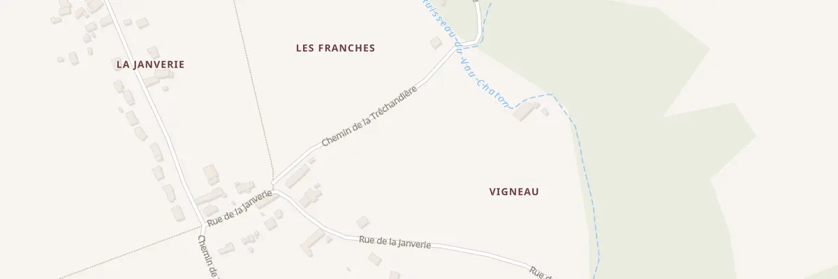 Plan du 12 Rue de la Janverie à Monteaux