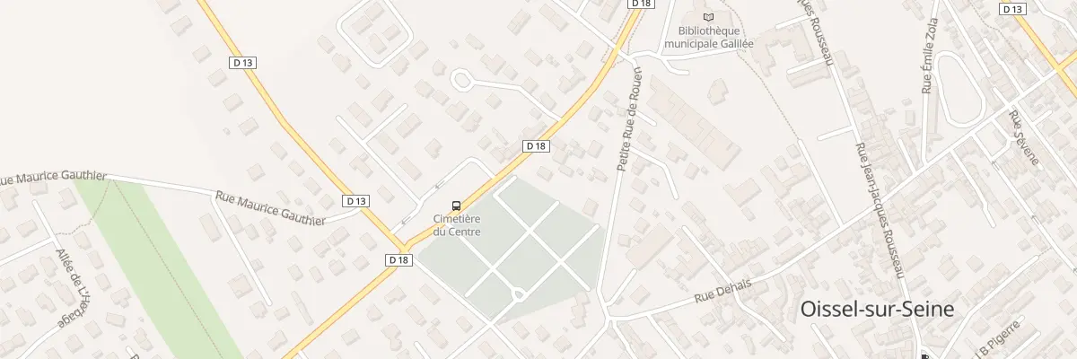 Plan du 1 Rue Petite Rue de Rouen à Oissel-sur-Seine