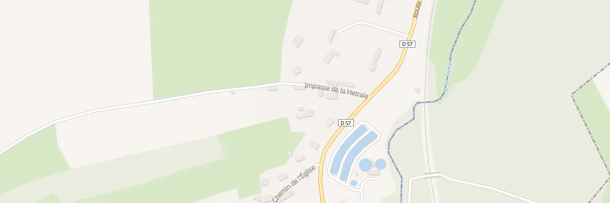 Plan du 75 Imp de la Hetraie à Vassonville