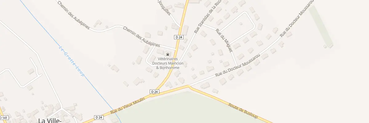 Plan du 6 Rue Stan de la Rochefoucauld à La Ville-aux-Clercs