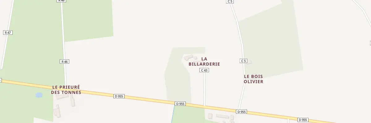 Plan du 7 La Billarderie à Dampierre-sous-Brou